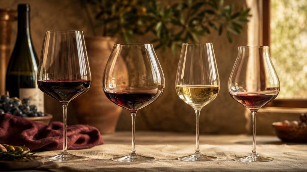 Qué copa para cada vino: guía completa - ilustracion