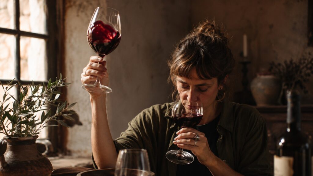 Cómo degustar vino: la guía práctica - ilustracion