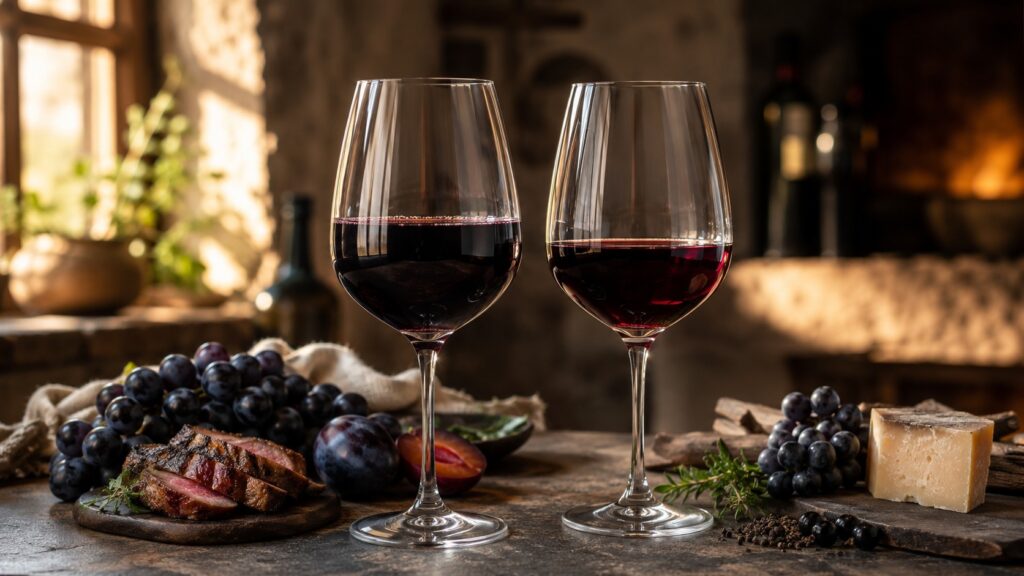 Malbec vs Cabernet Sauvignon: diferencias clave - ilustracion