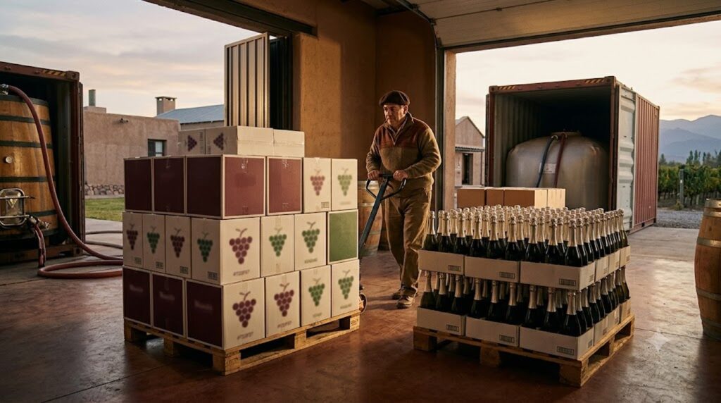 Vino argentino: +14,2% en exportaciones en 2026 - ilustracion