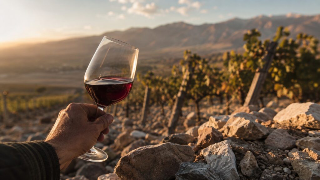 Malbec argentino: del peso a la elegancia - ilustracion