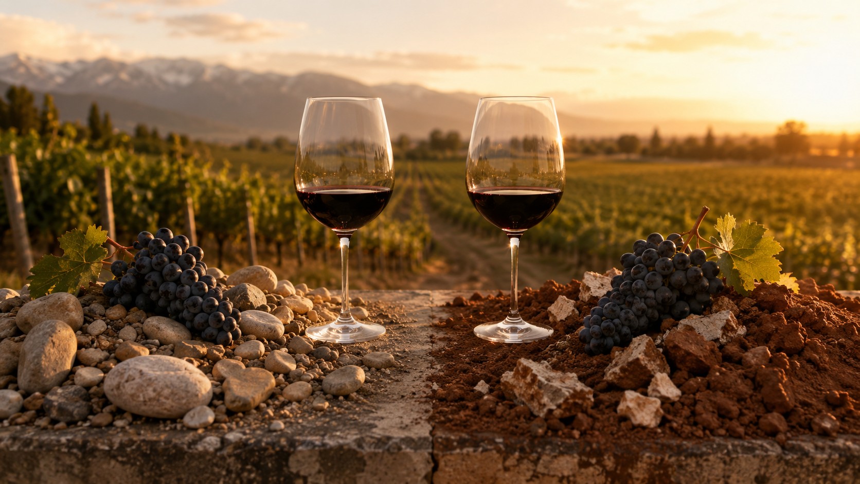 Malbec Luján de Cuyo vs Maipú: cuál elegir y por qué – ilustracion Malbec Luján de Cuyo vs Maipú: cuál elegir y por qué - ilustracion
