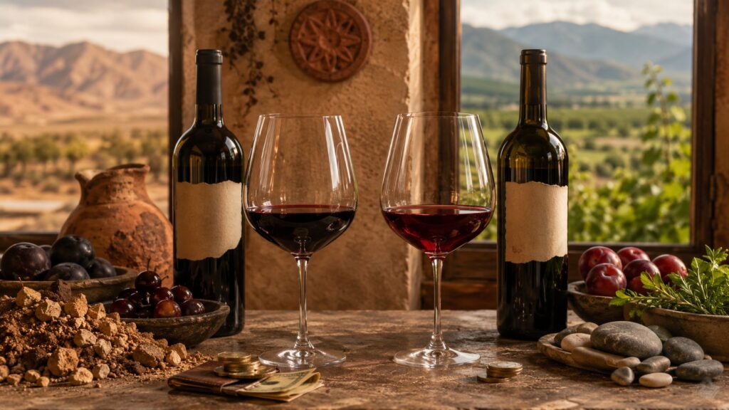 Merlot argentino vs chileno: estilo, precio y cuál elegir - ilustracion
