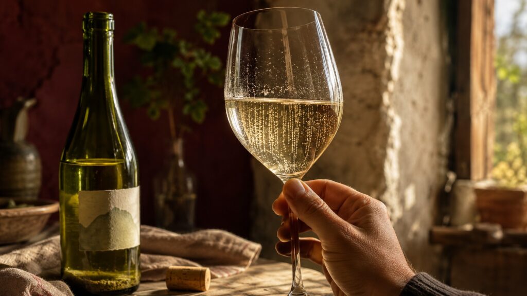 Vino con burbujas: ¿defecto o refermentación? - ilustracion