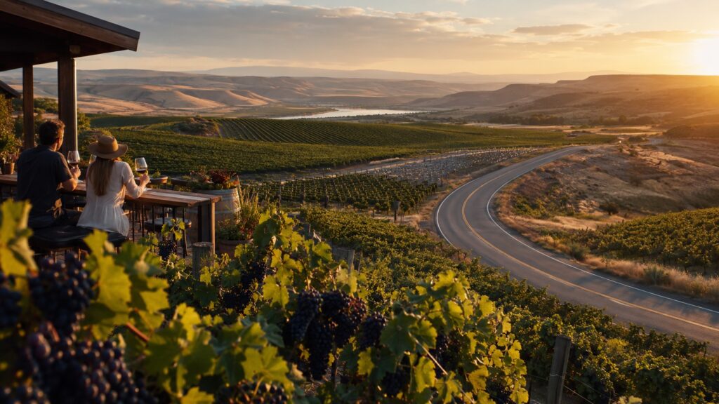 Vinos de Washington State: regiones y rutas 2026 - ilustracion