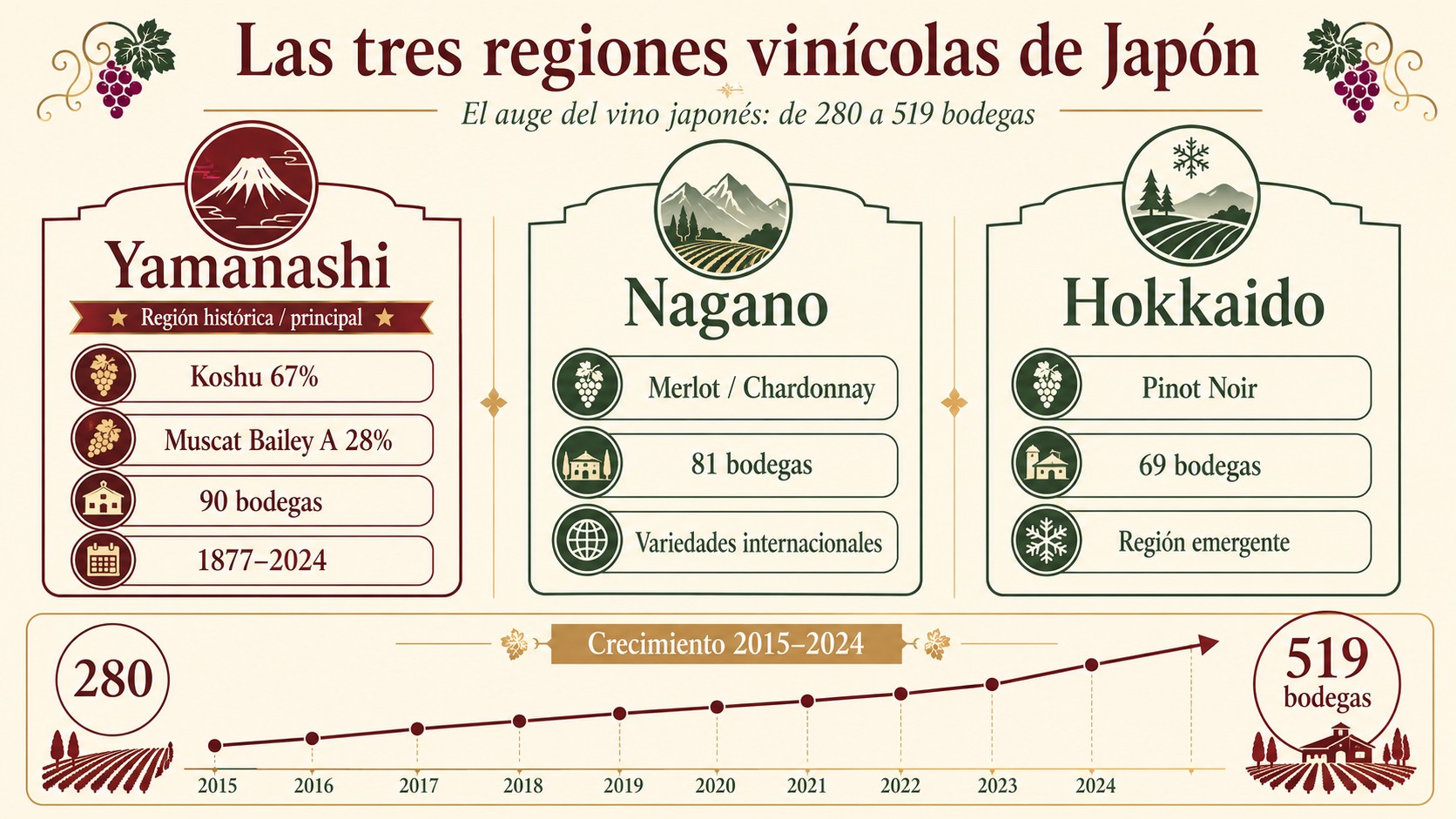 vino japonés diagrama explicativo