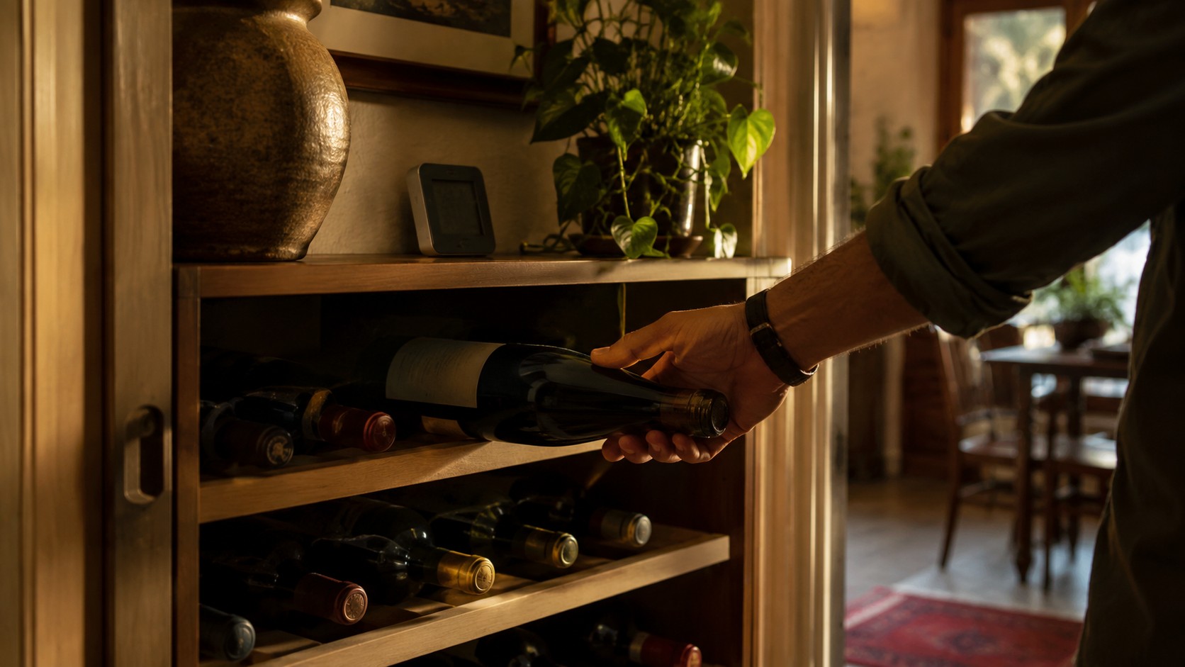 Cómo guardar vino en casa sin bodega: guía 2026 - ilustracion