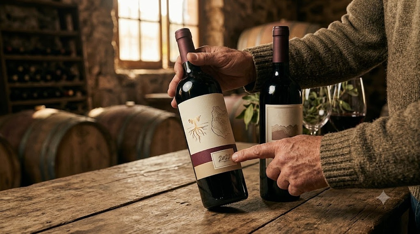 Cómo leer etiquetas de vinos argentinos 2026 - ilustracion