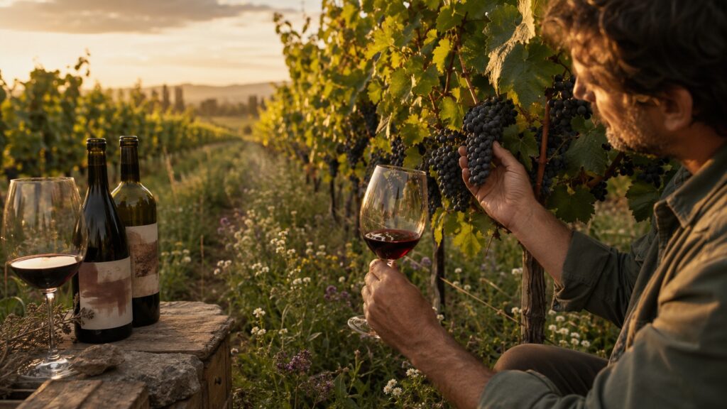 Vinos orgánicos Argentina: 185% de crecimiento - ilustracion
