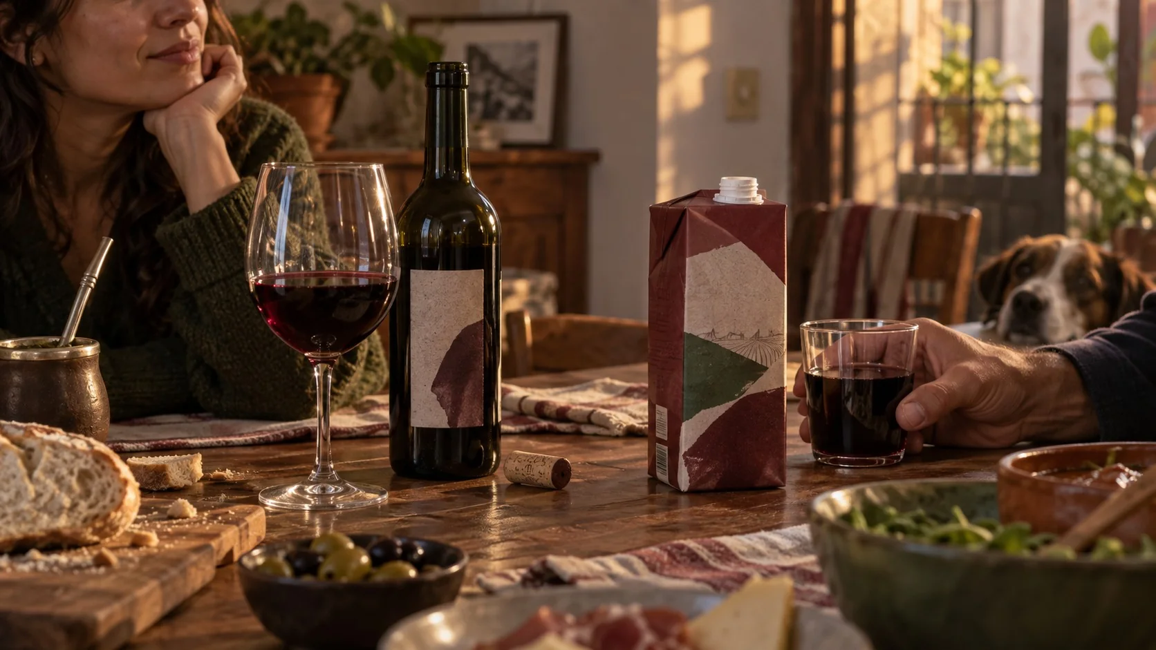 Consumo de vino argentino: del Malbec al tetra brik en 2026 - ilustracion