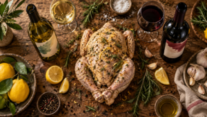 Los Mejores Vinos para Cocinar Pollo: Top Picks — ilustración