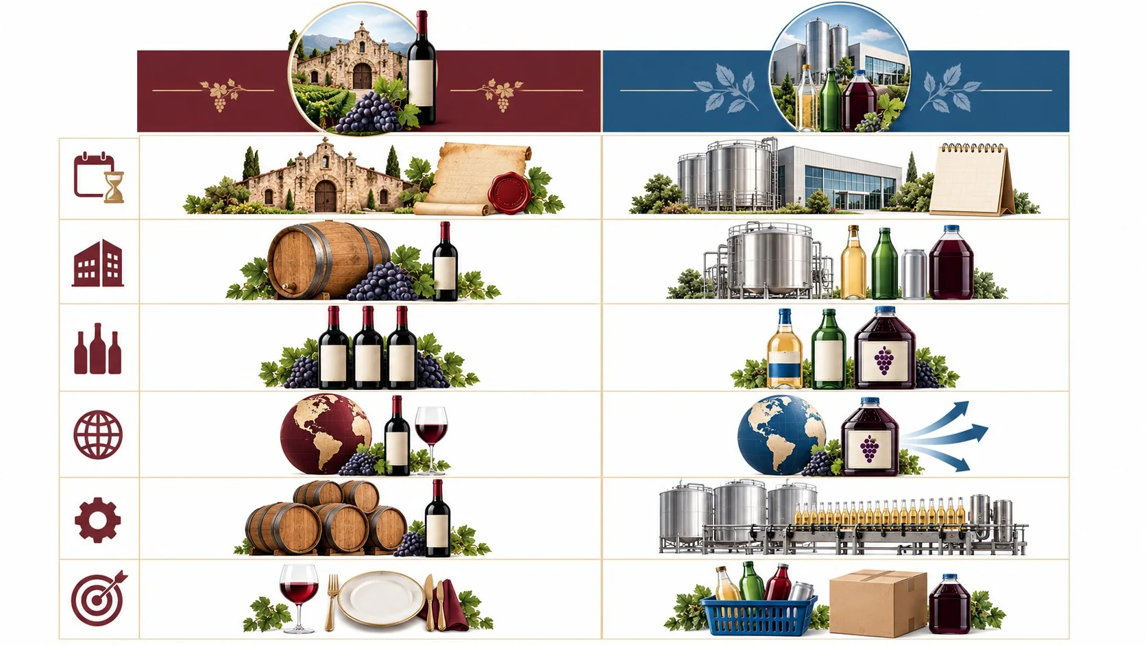 bodega el esteco vs cepas-argentinas tabla comparativa