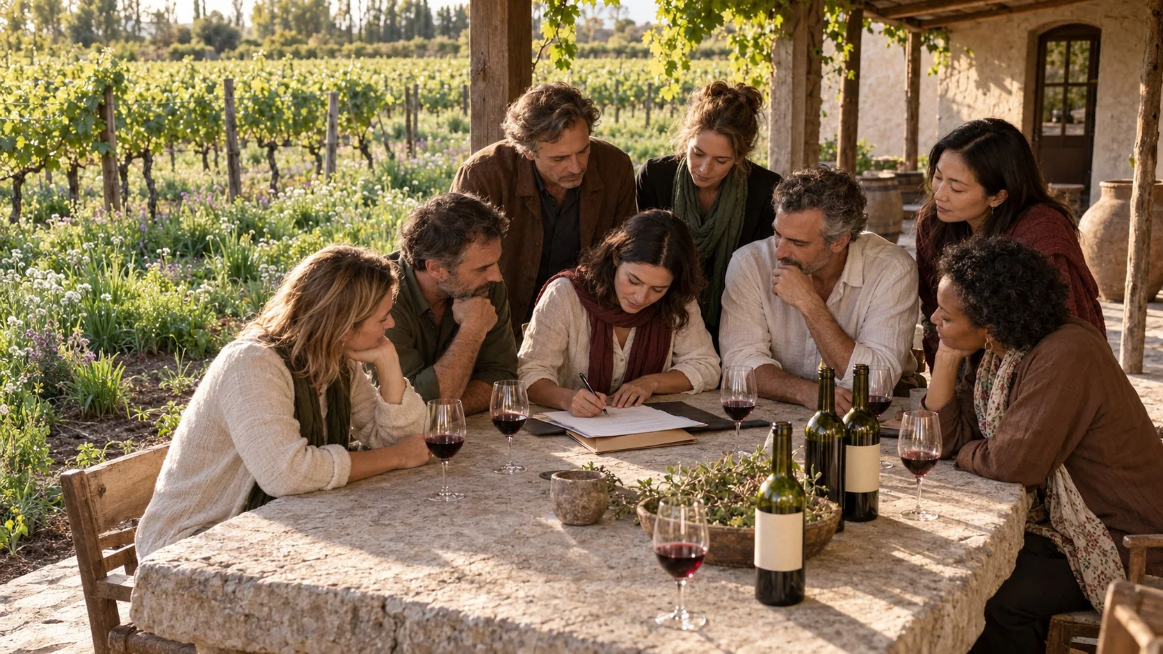 Vino regenerativo: 8 compradores globales se comprometen - ilustracion