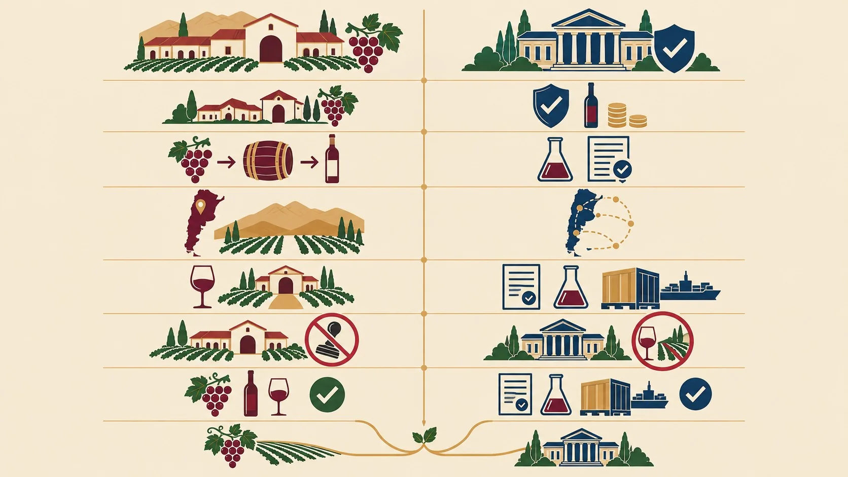 bodega el esteco vs instituto nacional de vitivinicultura tabla comparativa