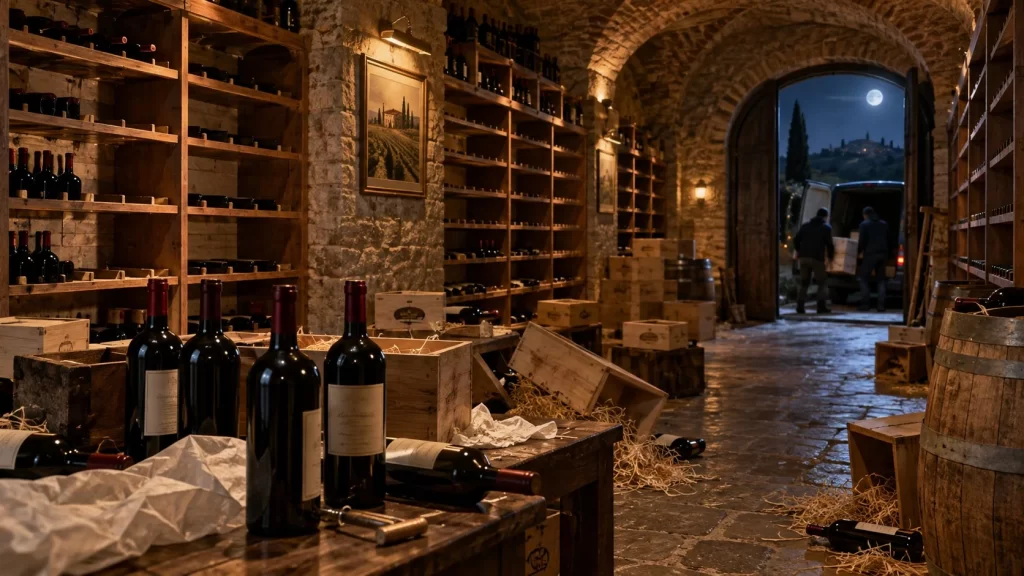 Robo récord en Toscana: 30.000 botellas de Antinori - ilustracion