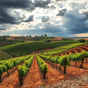 La influencia del suelo y el clima en los viñedos