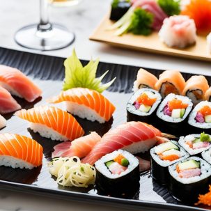 Maridaje de vinos con sushi y sashimi
