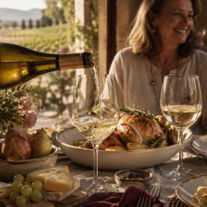 Pre Mothers Day Robert Mondavi 2018 Chardonnay Pairing - ilustracion