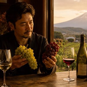 El auge del vino japonés: de 280 a 519 bodegas - ilustracion
