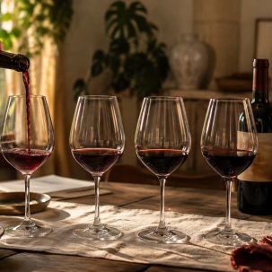 Cata vertical de Malbec: cómo organizarla en casa - ilustracion