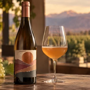 El Esteco lanza su primer vino naranjo argentino — ilustración