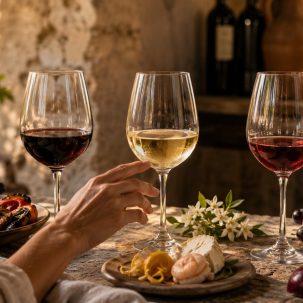 Malbec, Torrontés o Bonarda: qué vino elegir según tu gusto - ilustracion