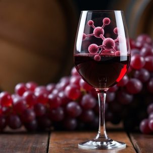 Descubre qué vino contiene más resveratrol - ilustracion