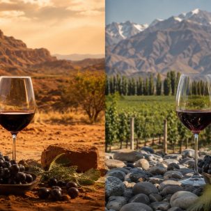 San Juan vs Mendoza: ¿qué vinos produce cada región? - ilustracion