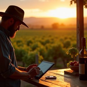 Vino argentino 2026: industria y tendencias — ilustración