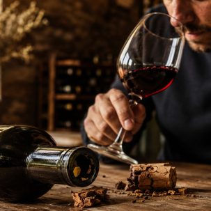 Vino con olor a corcho: qué es y cómo evitarlo - ilustracion