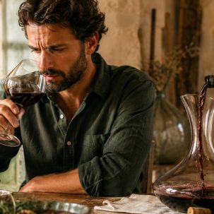 Vino reducido: cómo eliminar el olor a huevo podrido - ilustracion