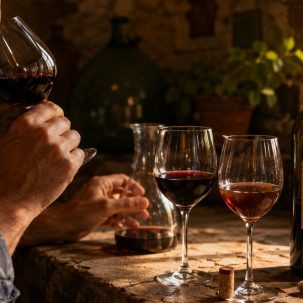 Vino con sabor a vinagre: ¿se puede salvar? - ilustracion