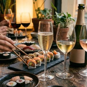 Vinos para sushi 2026: la guía que necesitás - ilustracion