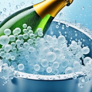 ¿Cómo se sirve el vino espumoso?